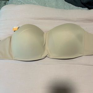 Warners wireless strapless bra